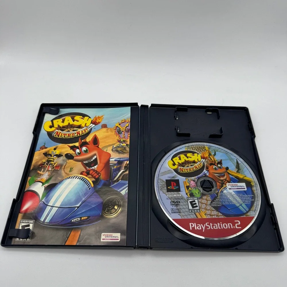 Crash Nitro Kart Sony‎ PlayStation 2 PS2 Greatest Hits CIB Complete With Manual